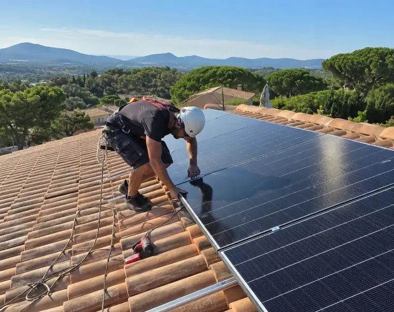Installateur panneaux solaires Grézac — pose photovoltaïque sur toiture